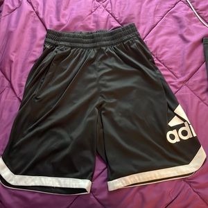 Adidas athletic basketball shorts